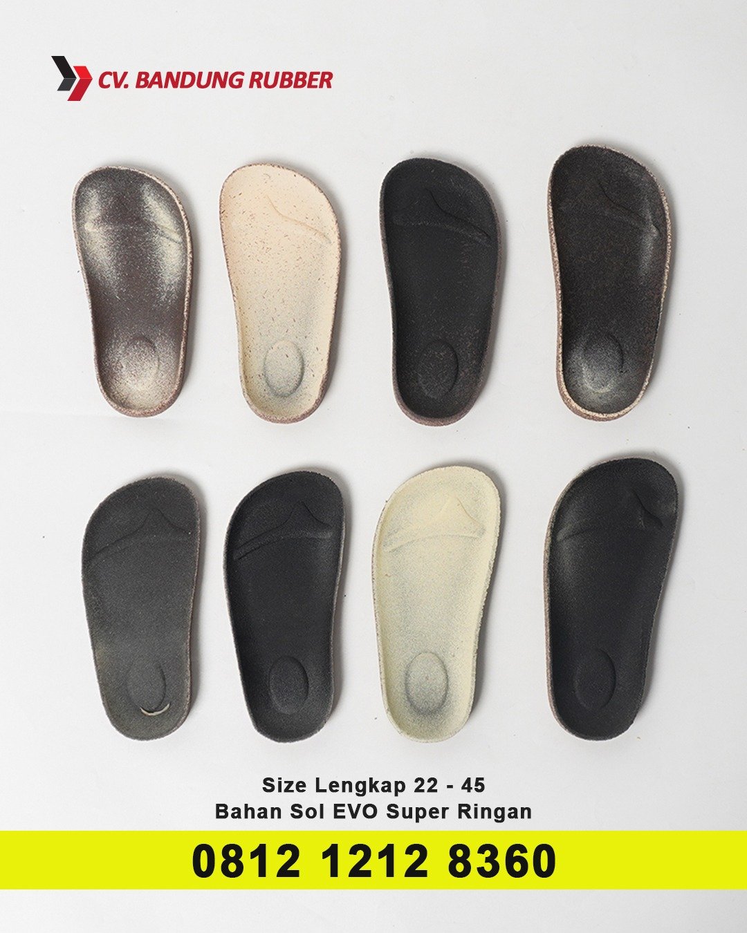 Sol Puyuh EVO - Bandung Rubber
